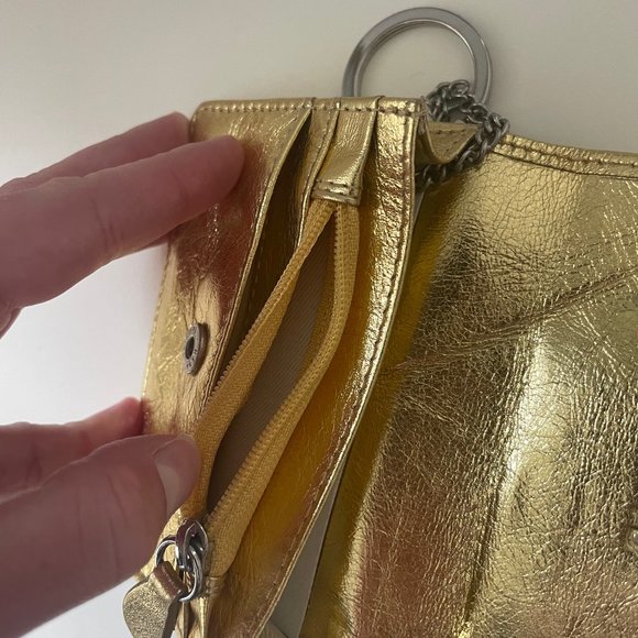 Genuine Leather RFID blocking Gold Wallet - Picture 7 of 11